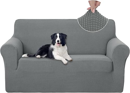 U-NICE HOME Funda para Sofá de Dos Plazas Funda Elástica para Sofá Funda para Sofá Forro para Sofá Protector de Muebles para Sofá de 3 Cojines Apto