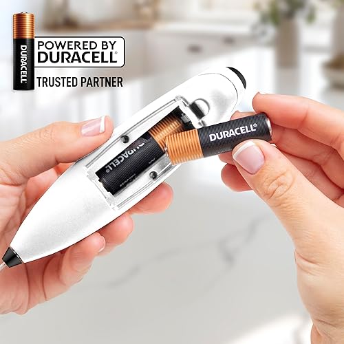 Vista 742 de Zulay Kitchen - Espumador de leche de mano con pilas AA Duracell: batidora de bebidas resistente para café, latte, capuchino y más, color aurora