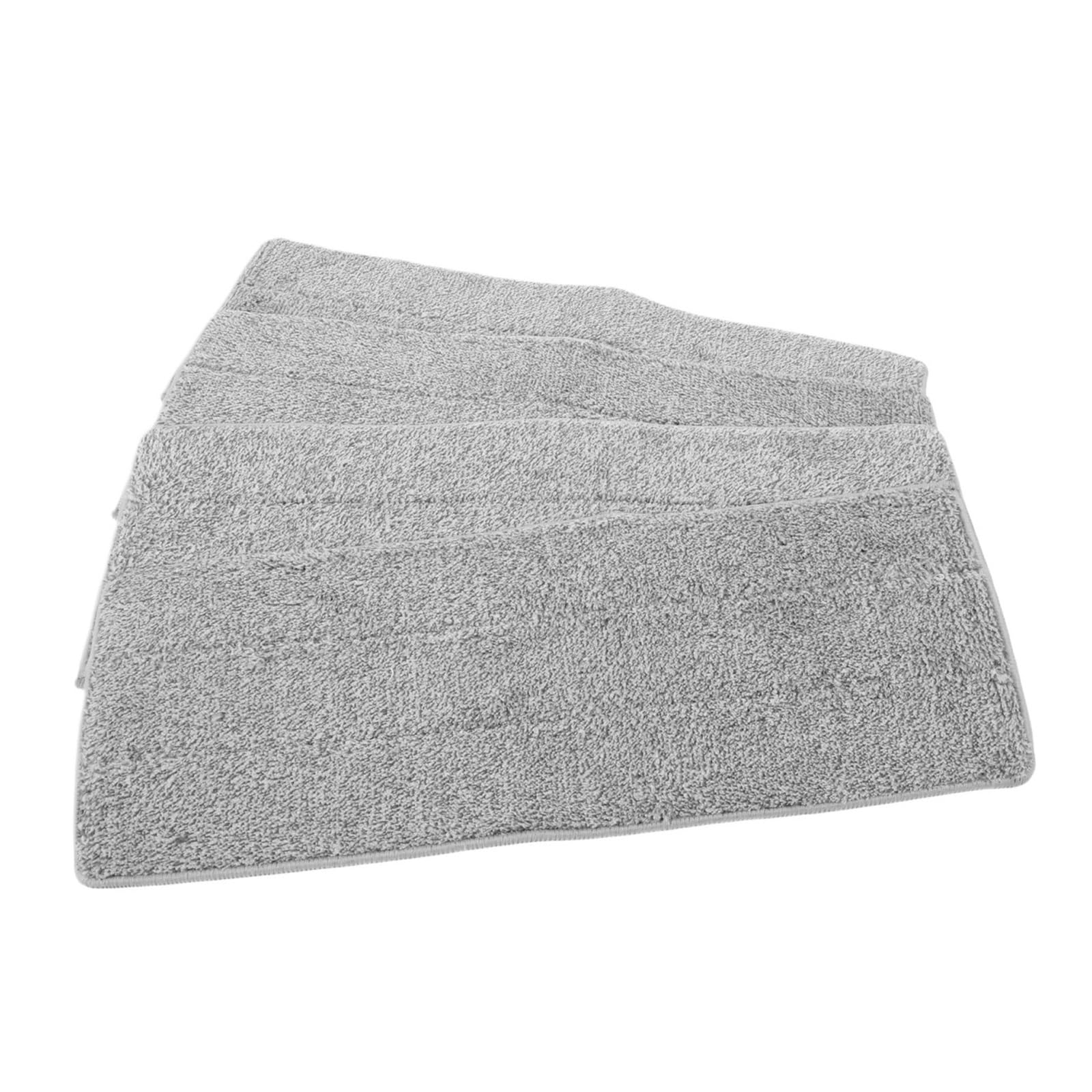 Juego de 8 Unidades Almohadillas Repuesto for fregona Plana, paño Limpieza Microfibra, Suelo baldosa laminada Madera Dura, Lavable y Reutilizable for el hogar