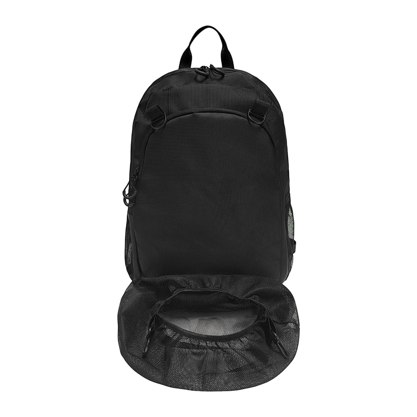 Zaino da Basket, Borsa Sportiva Multifunzionale con Porta Pallone da Calcio Separato.