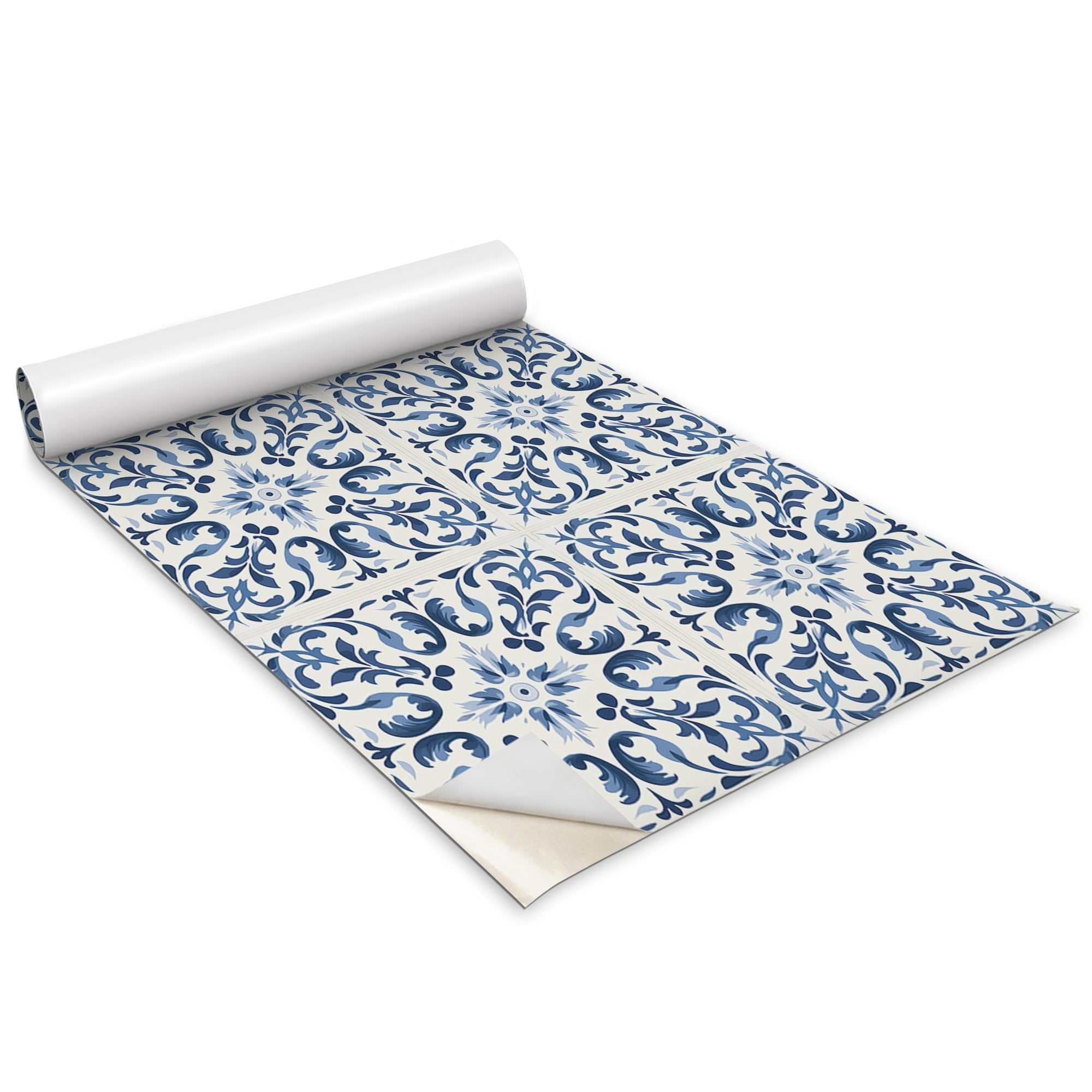 Papel Pintado Adhesivo de Hojas Wallfluent Mate 100x50 cm para Puertas de Armario y Cocina