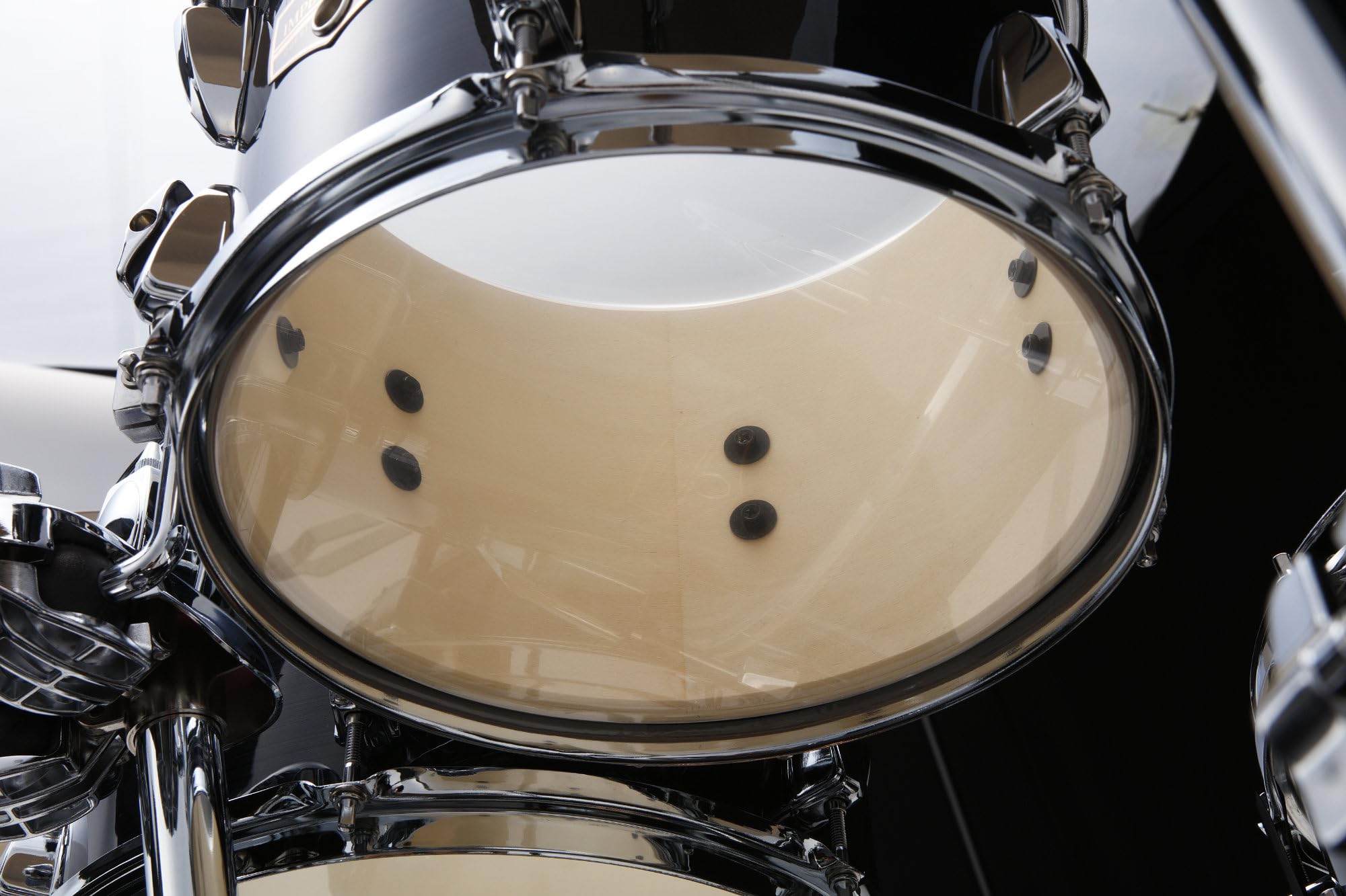 TAMA Imperialstar Drumset 6-teilig Hairline Black mit Becken & Hardware Set