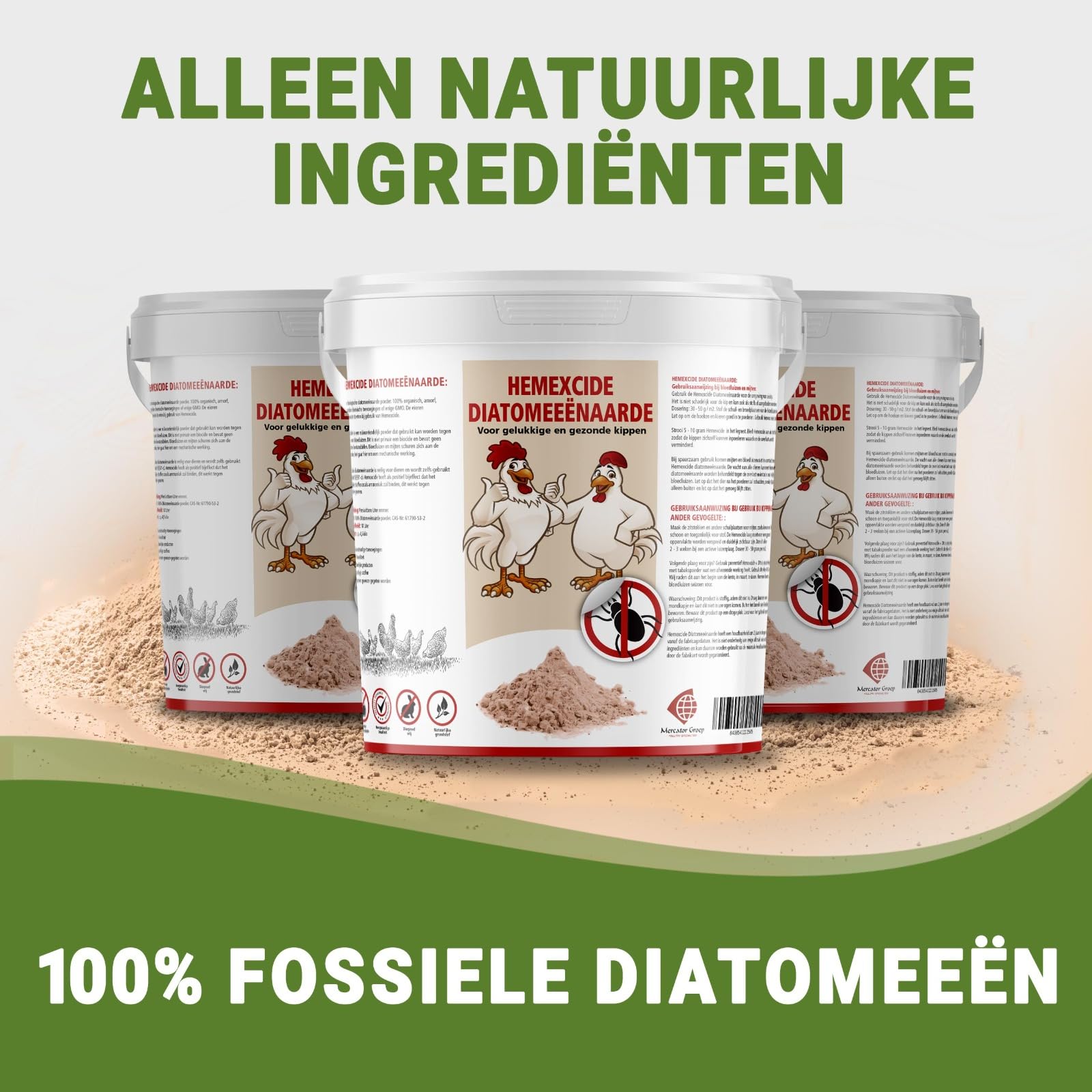 Kippen Strooisel Natuurlijk Diatomeeënaarde Kopen Winkel Kiezelgoer Voor Kippen 30 Kg - 100% Natuurlijke 3 X 10 Kg Kiezelgoer Bestrijding Mijten En Luizen Pluimvee Kiezelgoer Kippen