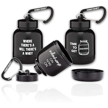 Amazon.com: OnMyWhey - Protein Powder and Supplement Funnel Keychain ...