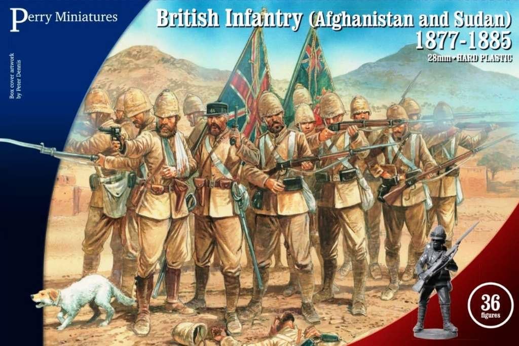 British Infantry Afghanistan and Sudan 1877-85 ( 28mm ) VLW01