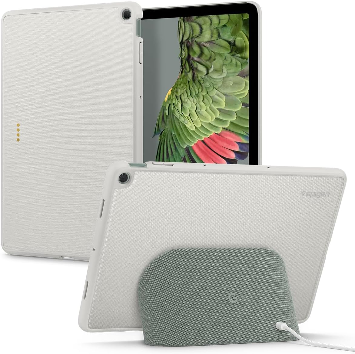 Spigen Pixel Tablet 11" Thin Fit Pro Gray & Pixel Tablet Glas.tR EZ Fit (1P)