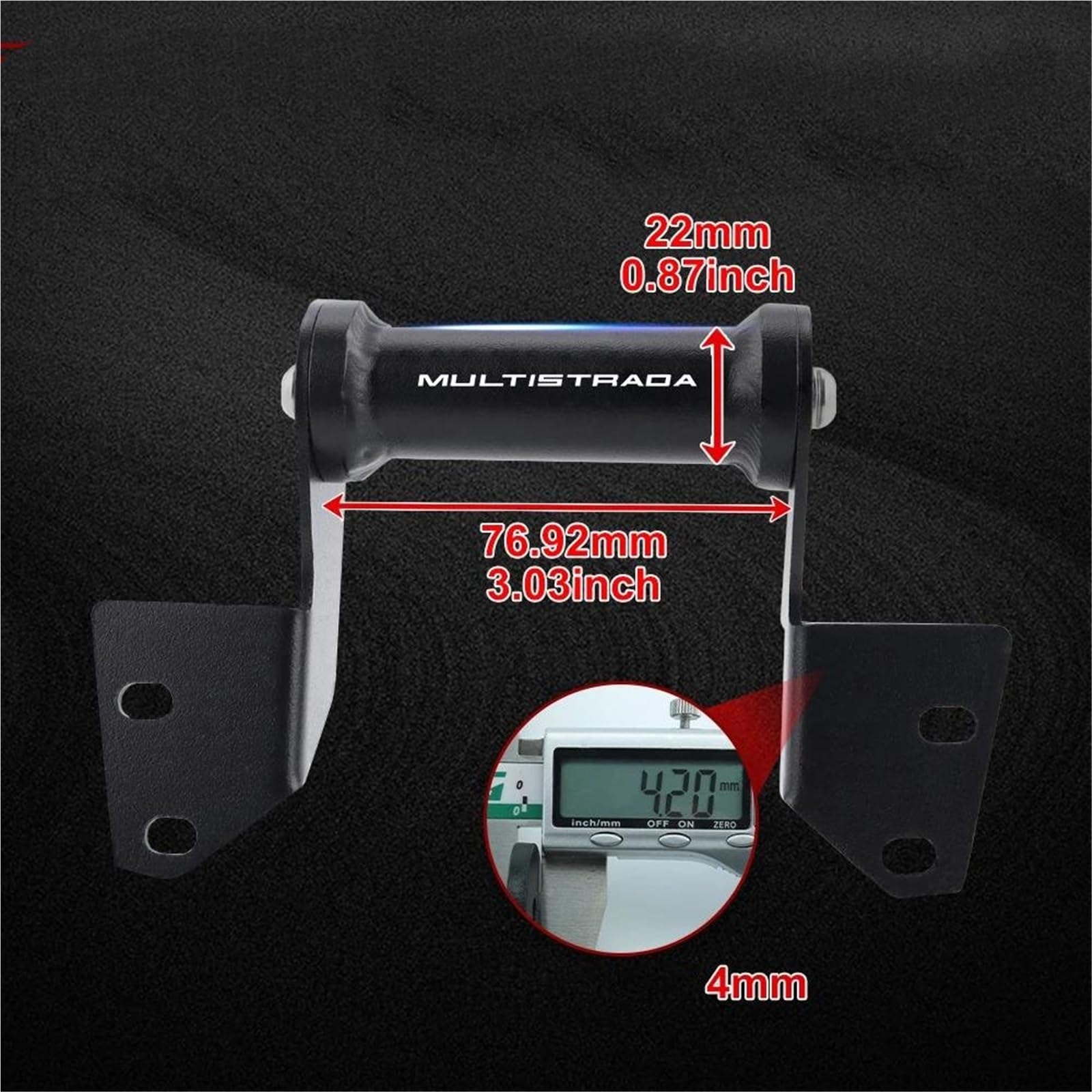 Supporto Navigatore Supporto Per Navigatore Per Moto Per Ducati Multistrada V4 V4S V4RS/Pikes Peak/Rallly Per GPS E Telefono
