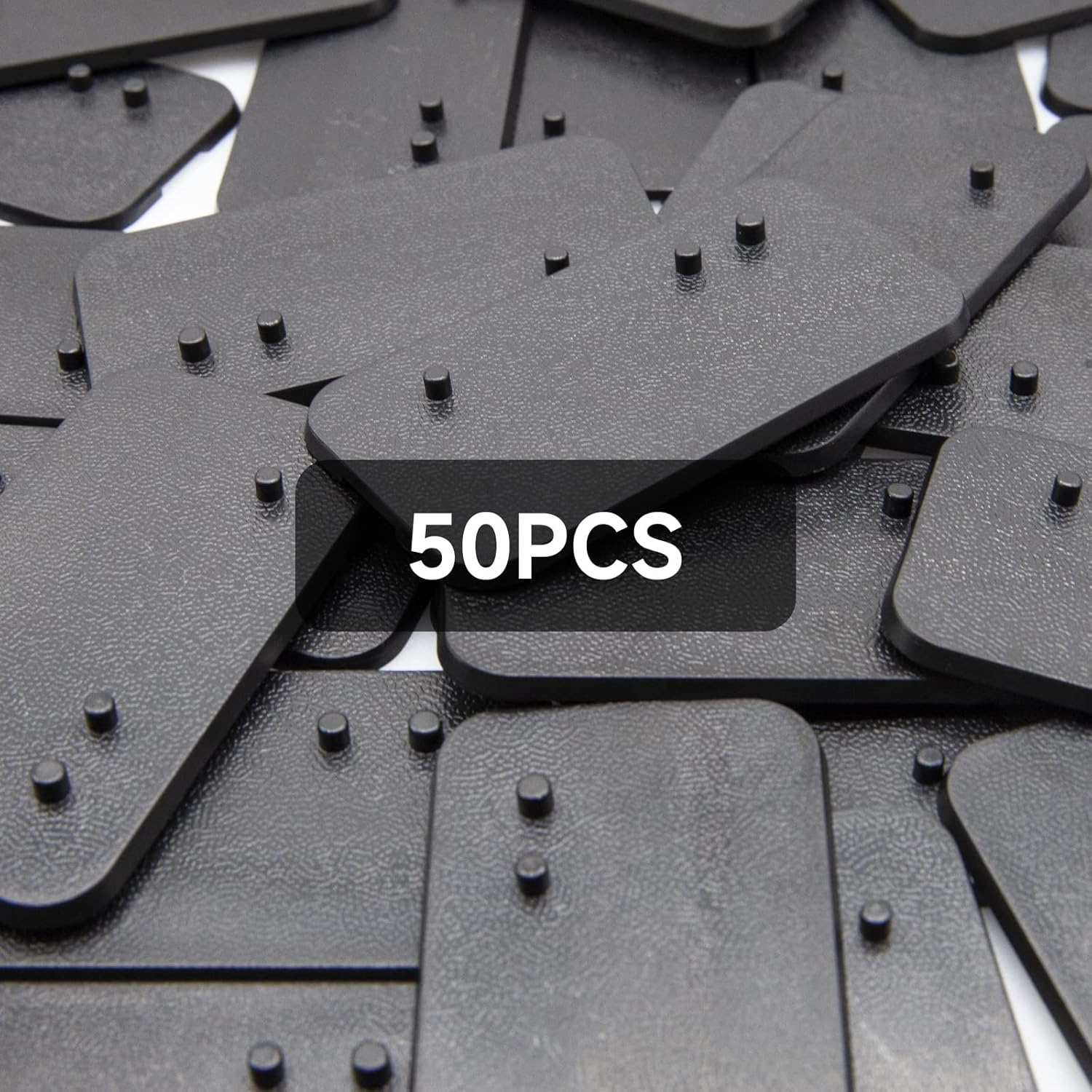 EBCO 50 Pieces Plastic Action Figure Display Stand Base ,Multi-PEG Model Support Stand Fit For 6 inch Black Series Star Wars Figure toy