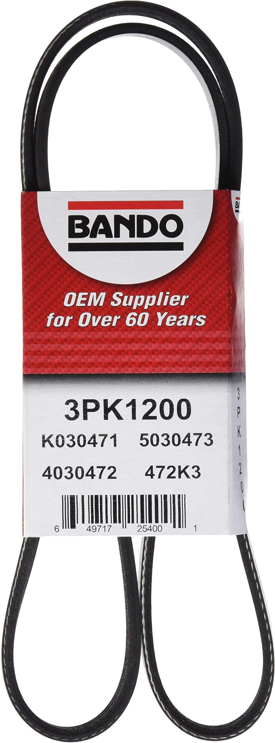 ban.do 3PK1200 Serpentine Belt Toyota Camry (2010-2011)