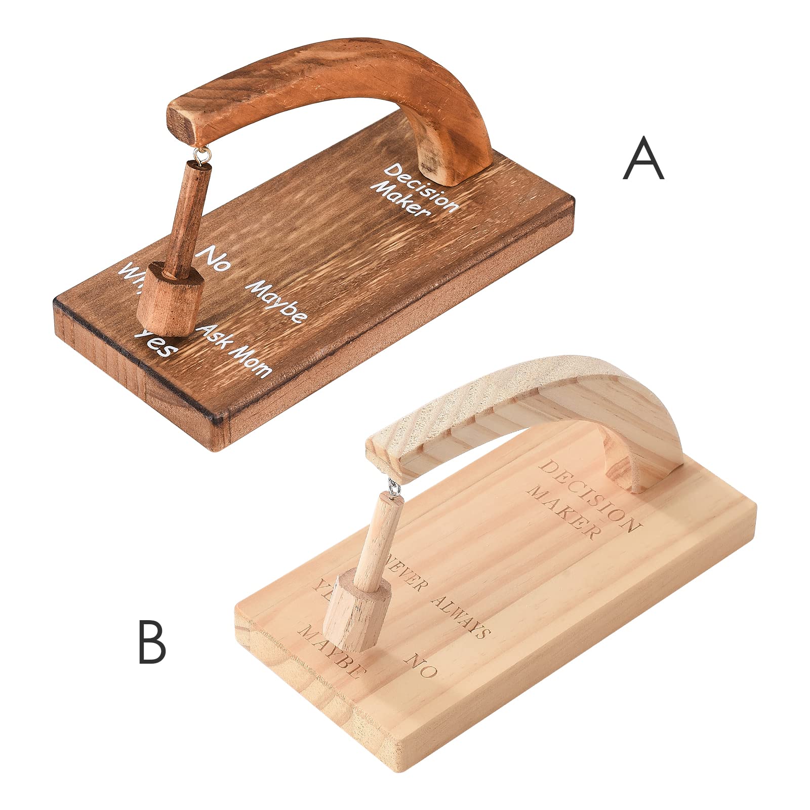 Décideur, balancez le pendule et trouvez la réponse à votre question, sélecteur magnétique oscillant créatif en bois pour troubles de difficulté Oui ou non Pendule Décideur, balancez le pendule et trouvez la réponse à votre question, sélecteur magnétique oscillant créatif en bois pour troubles de difficulté Oui ou non Pendule