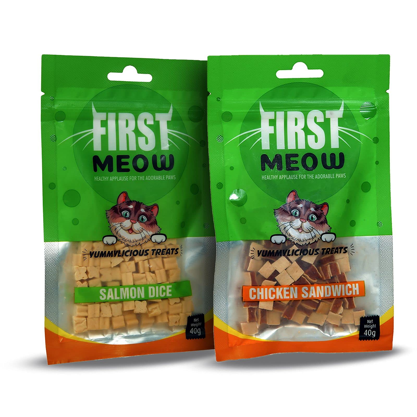 First Meow Cat Treats Combo Tuna Dice x1 & Chicken Sandwich x1 Sold by DogsNCats (B09BKZ28JV) Amazon Price History, Amazon Price Tracker