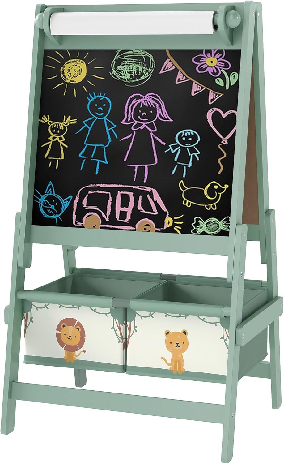 ' Art Easel with 3-in-1 Design for Ages 3-8