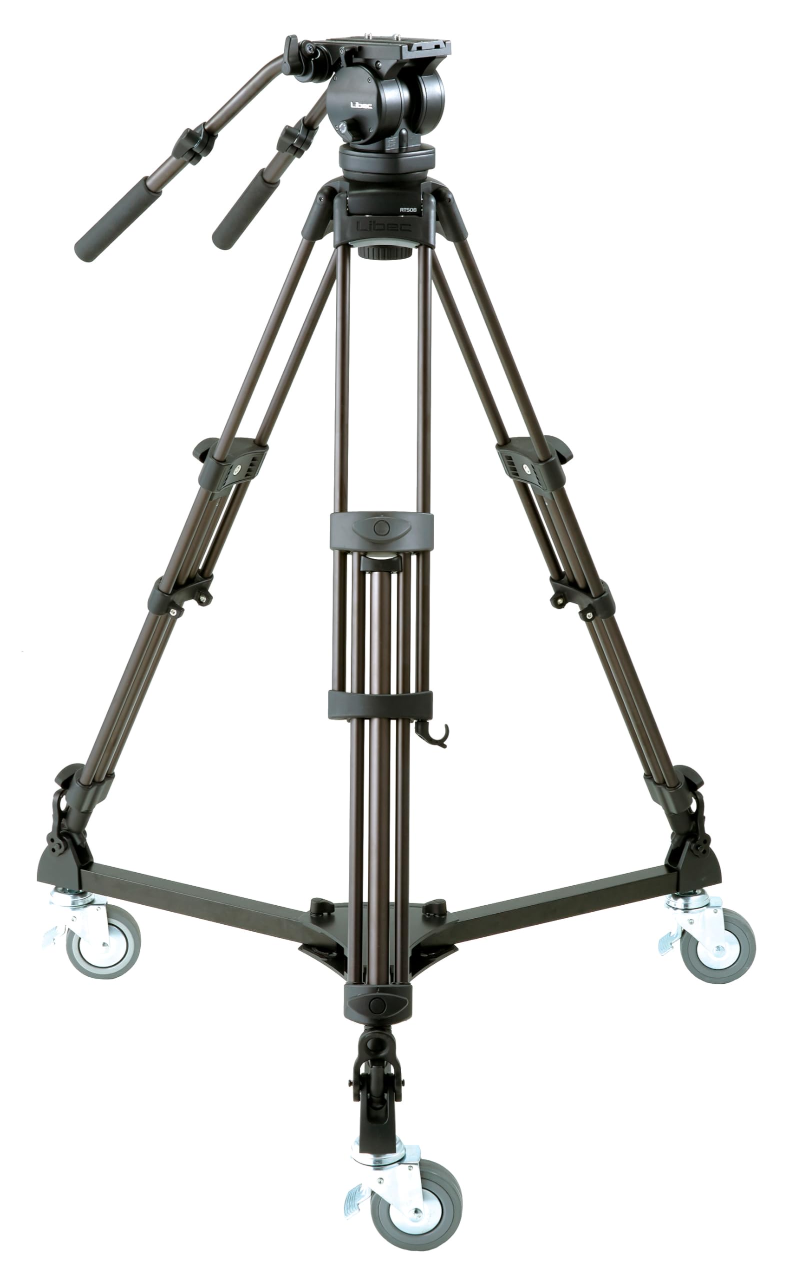 業務用三脚　Libec T72 三脚 + H55 DV 雲台付き 業務用三脚 Libec T72 三脚 + H55 DV 雲台付き