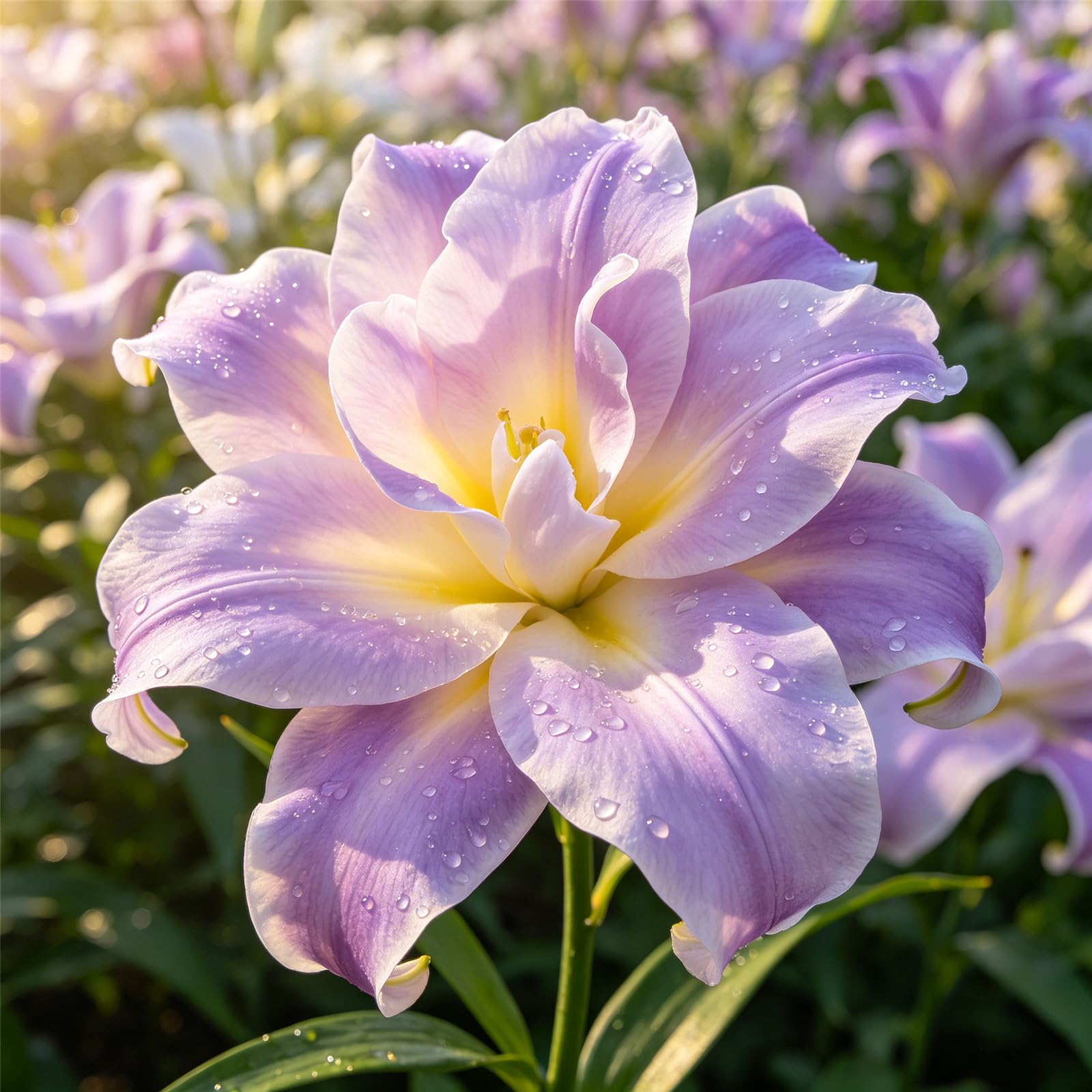 Perennial-Lily Bulbs for Planting UK-Rare-Color Brilliant-Grow Well-Excellent Display-Perfect for Gardens & Courtyards-6bulbs-G