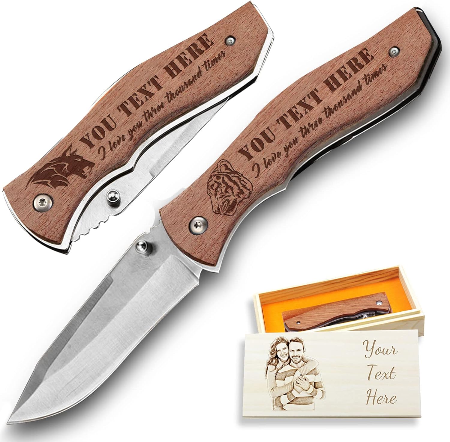 Personalized Engraved Pocket Knife Custom Knife Name for