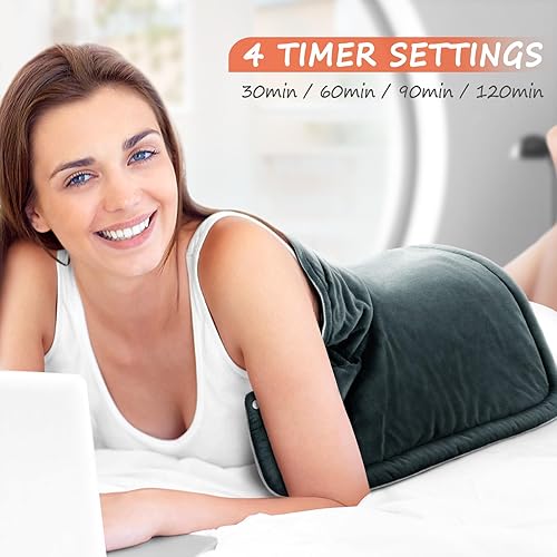 Miniatura 4 de Almohadilla térmica para el cuello, regalos para papá, hombres, almohadilla térmica de hombro con peso XL, almohadillas térmicas para aliviar el