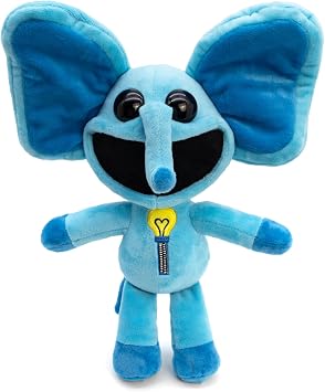 Poppy Playtime Plush, Stuffed Doll, 12 Inch, Smiling Critters Horror Game Character Bubba Bubbaphant