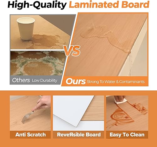 Miniatura 2 de HOMEDANT Estantes de almacenamiento de 5 niveles ajustables laminados sin pernos para garaje, estantería de metal resistente, estante para almacén,