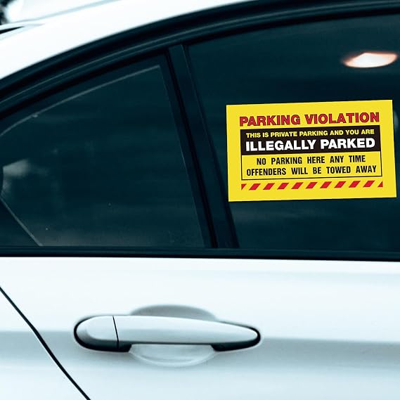 50 Parking Violation Stickers 