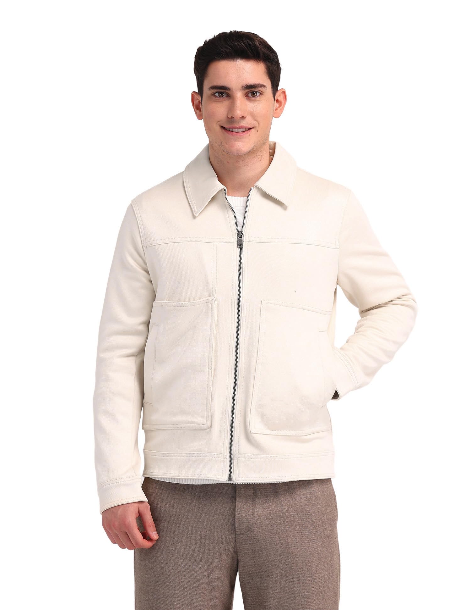 u.s. polo assn. denim co. Solid Smooth Fabric Jacket-picture-30