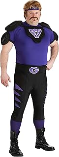 Plus Size Dodgeball Costumes For Adults | Officially Licensed Purple Cobras Uniform W/Top, Pants, & Accessories