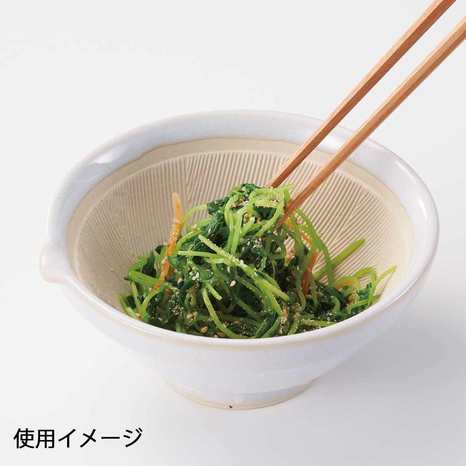 三陶(Santo) Banko Ware 18257 Mortar, Large, Approx. 6.3 x 5.9 inches (16 x 15 cm), Celadon