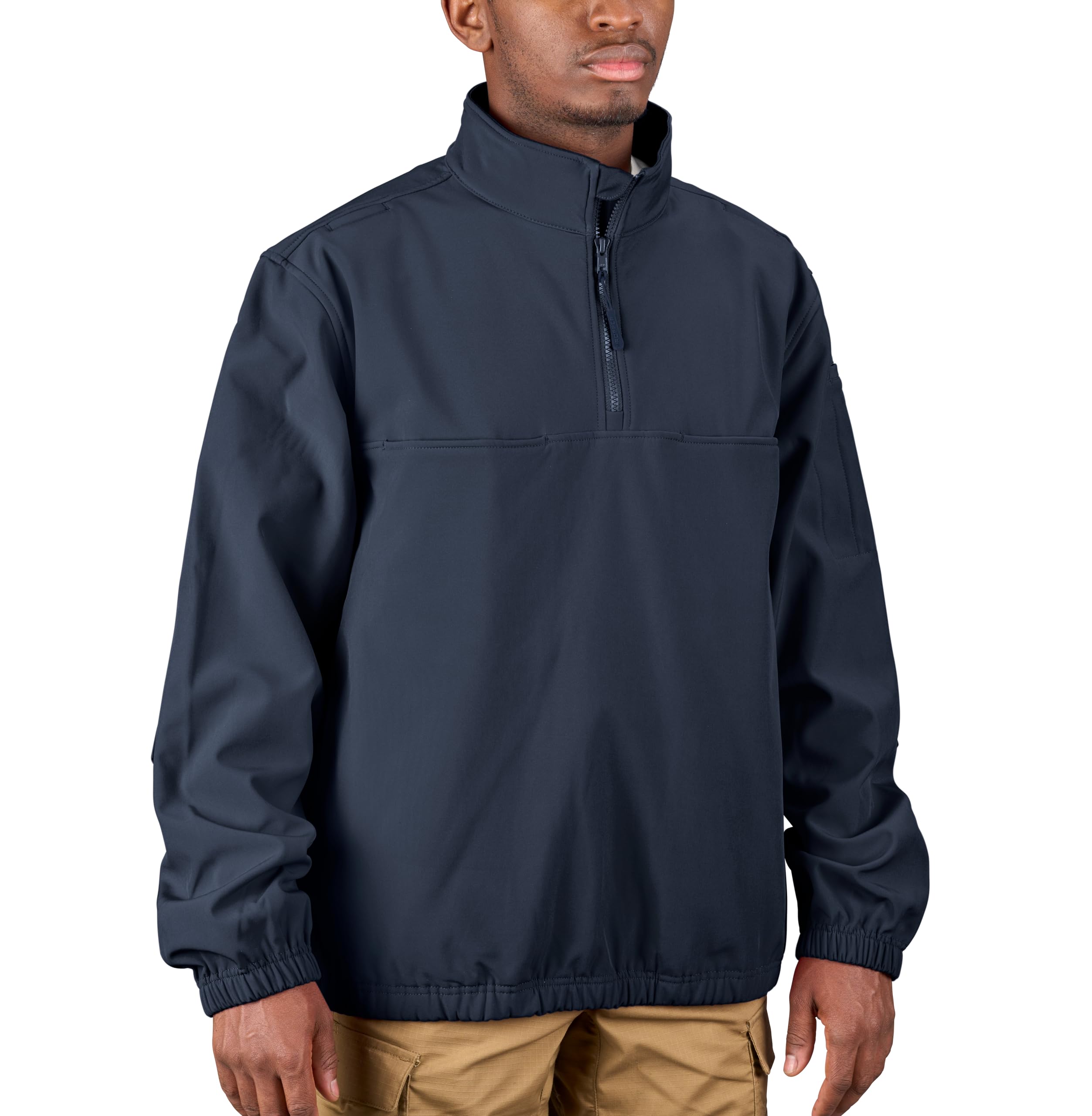 Unisex-Adult Quarter Zip Soft Shell Job Shirt