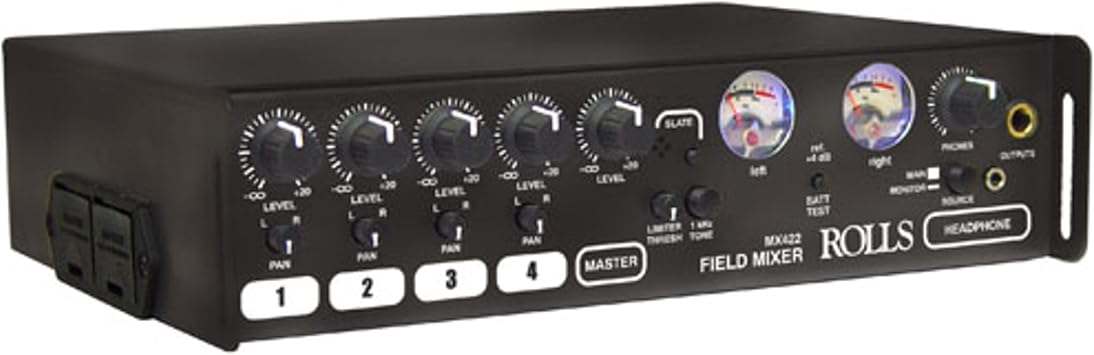 Rolls MX422 4 Channel Microphone Line Field Mixer