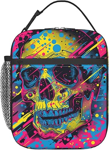 Miniatura 10 de Lonchera para mujeres y hombres, lonchera aislada en grano de café, reutilizable, portátil, bolsa de almuerzo enfriadora, contenedor de almuerzo