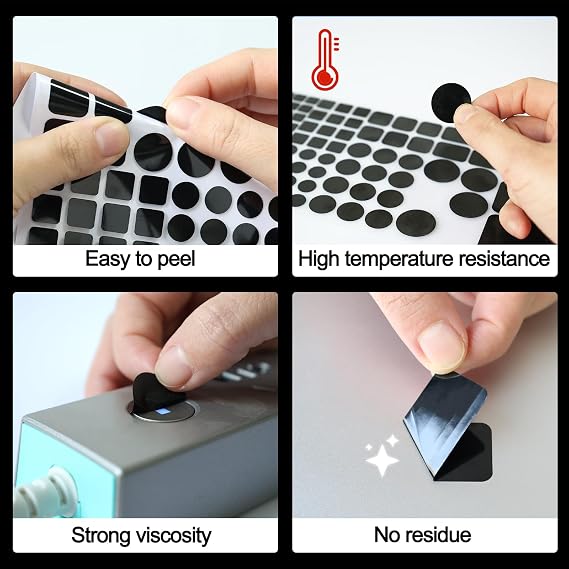 LED Light Blocking Stickers,Blackout Stickers for Electronic,2 Sheets LED Light Blocking Covers, LED Covers Blackout, Dimming 100% of LED Lights, (1 Cut Out + 1 Uncut)