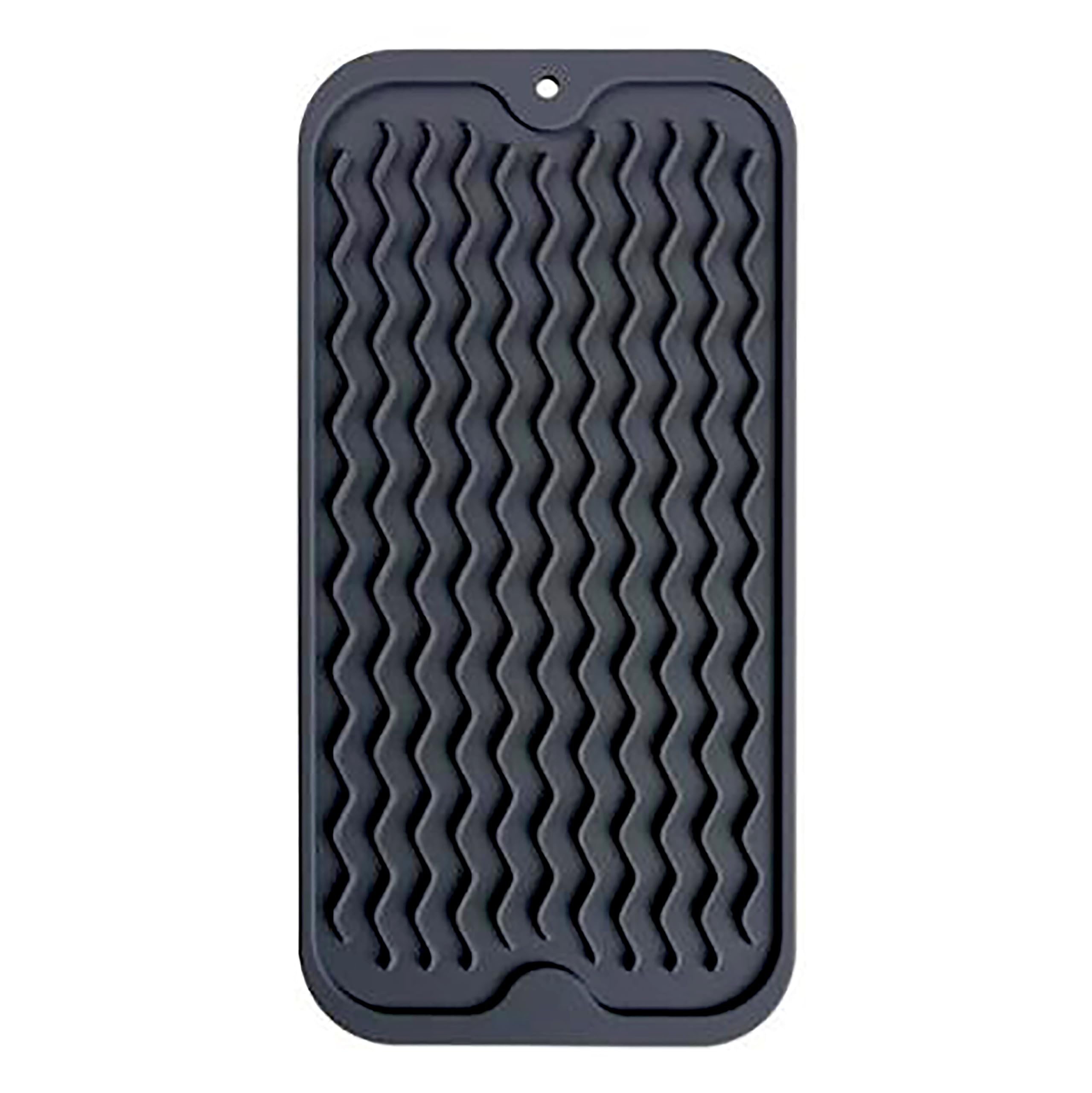 NetroxHome® Mata ociekowa do naczyń z silikonu 30x15 cm, antypoślizgowa i odporna na wysoką temperaturę, idealna na naczynia, patelnie, zmywarkę, do odsączania naczyń, do zlewozmywaka i kuchni, bez