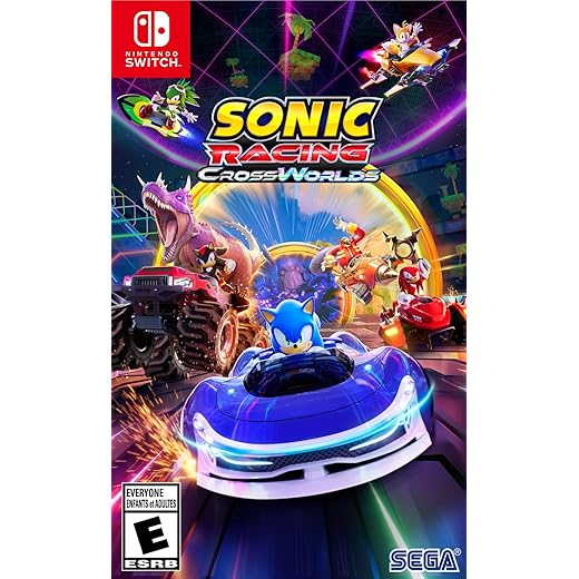 Sonic Racing: CrossWorlds Amazon Exclusive Edition - Nintendo Switch