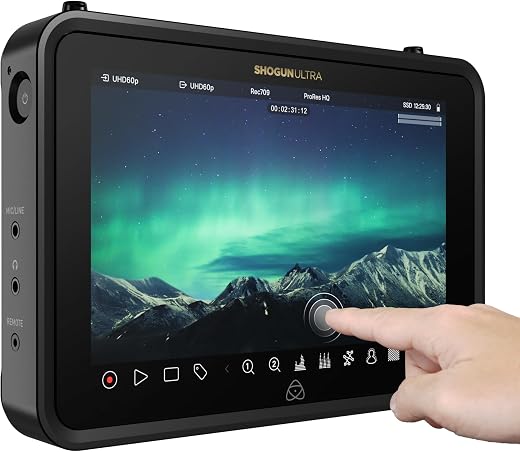 Atomos Shogun Ultra 7" HDR Monitor-Recorder, Supports 8K RAW