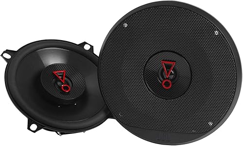 JBL Stage 3527 - Altavoz de audio bidireccional para coche de 5.25", color negro