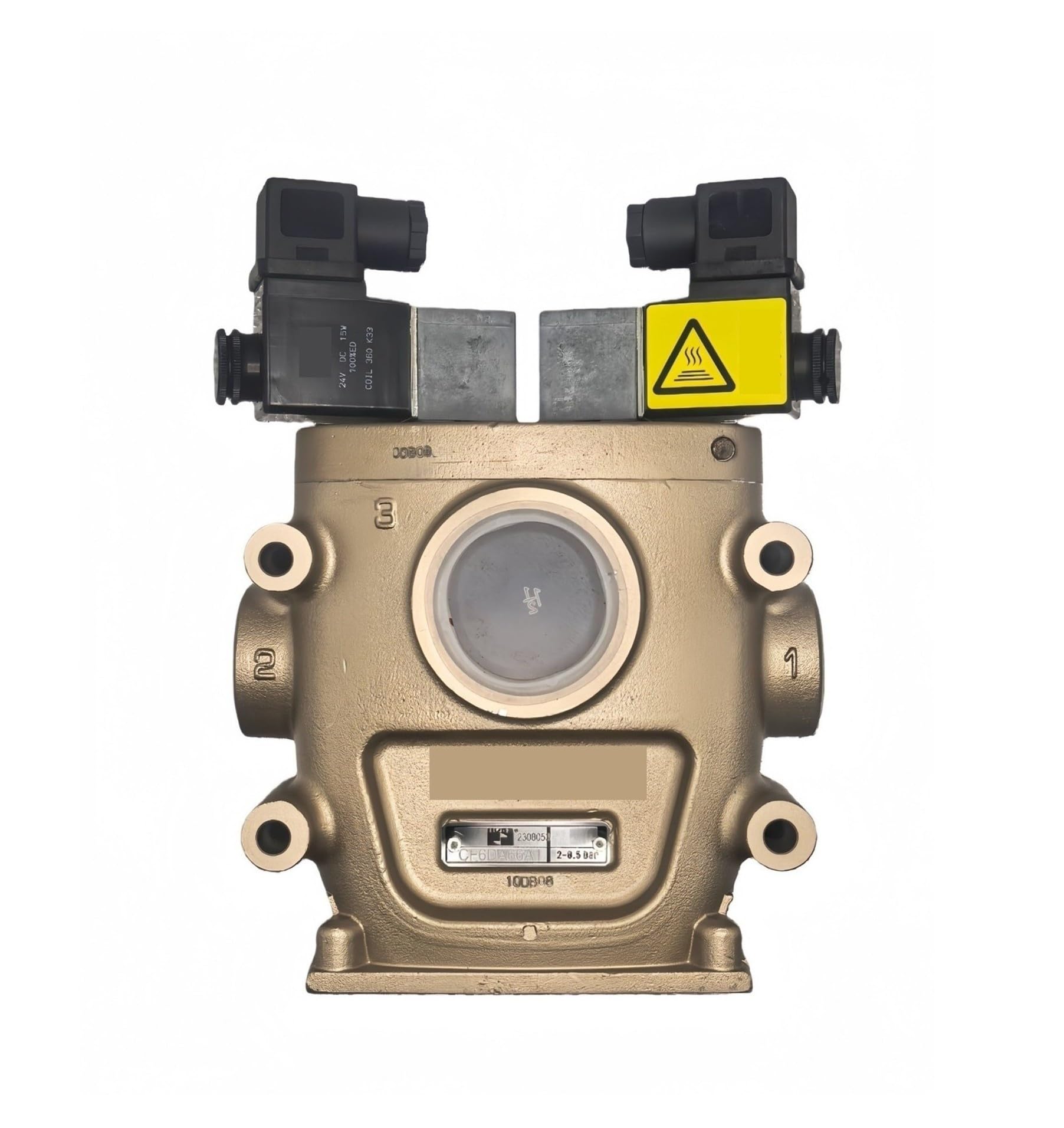Válvula Solenoide de Seguridad Doble CF25DA258SA1 Válvula Neumática