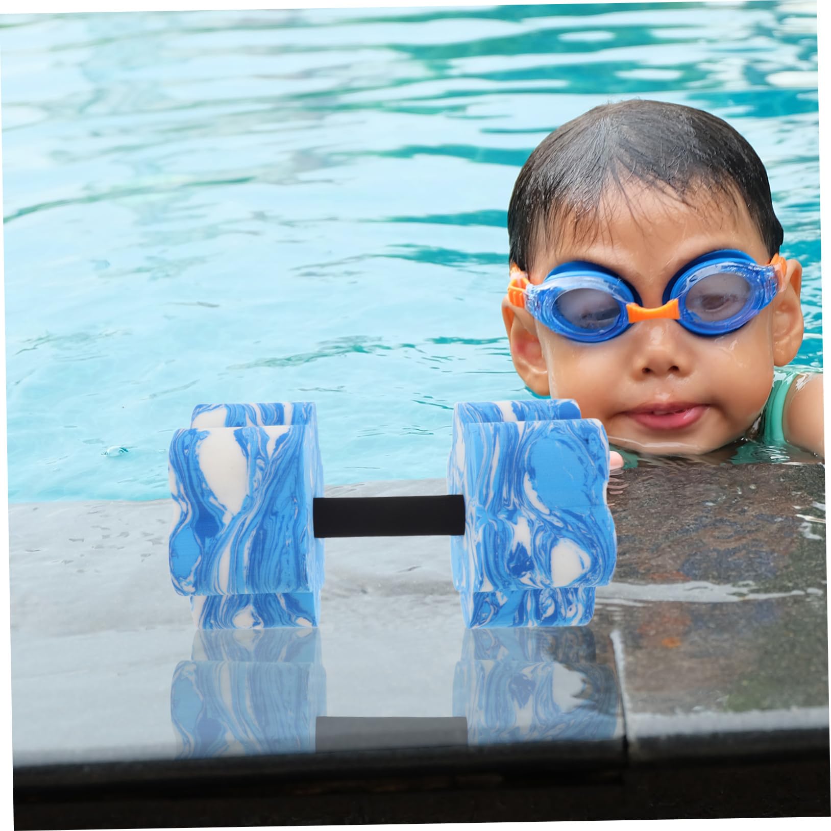BESPORTBLE Manubri da Yoga manubri galleggianti Attrezzature per Il Fitness in Piscina manubri con Pesi d'Acqua Pesi per acquagym manubri per Allenamento in Acqua Pesi subacquei Eva Violet