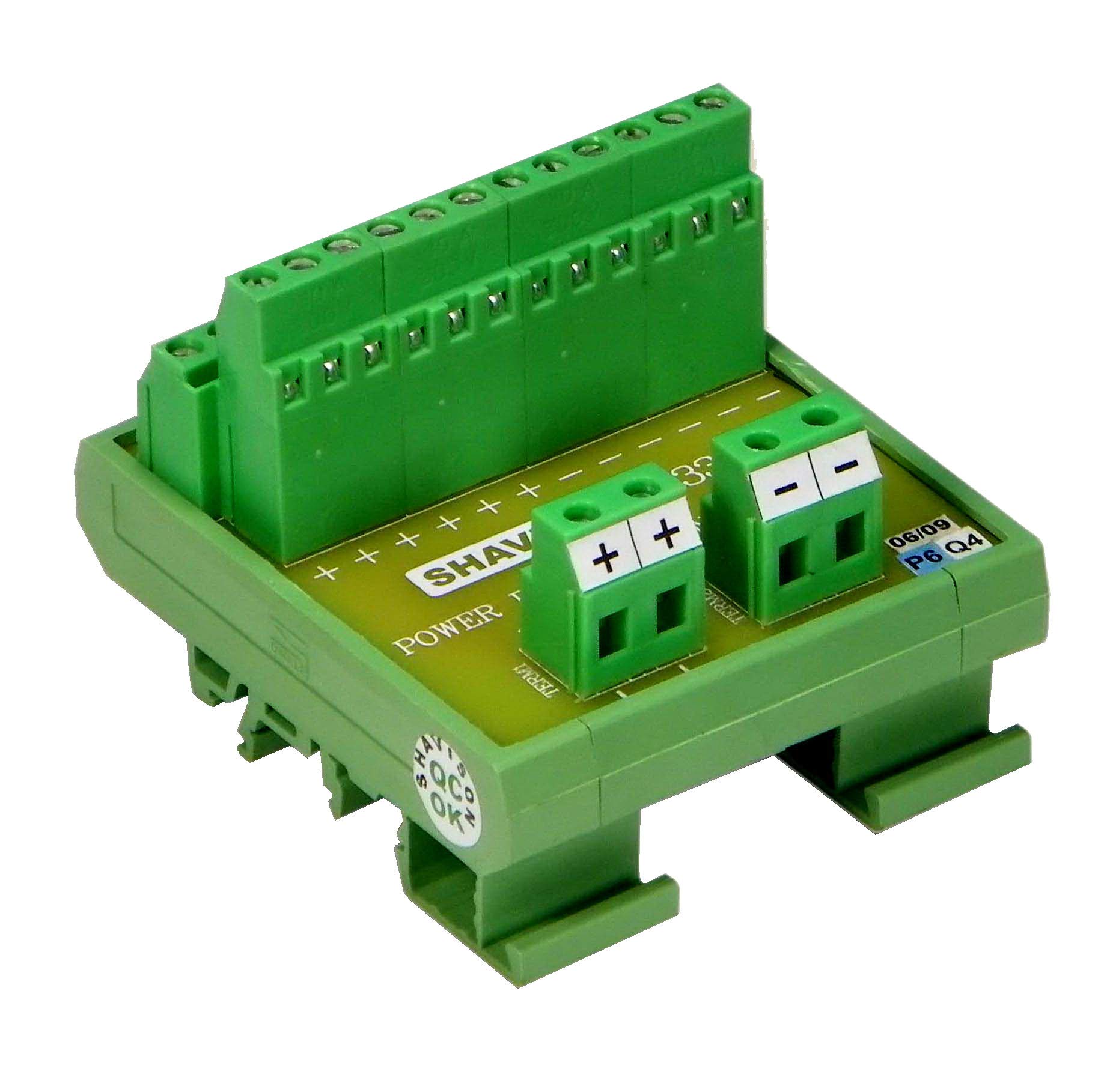 Power Distribution Module AS333, Input side : 2 x 2 way Terminals, Output side : 12 x 2 way Terminals-picture-13