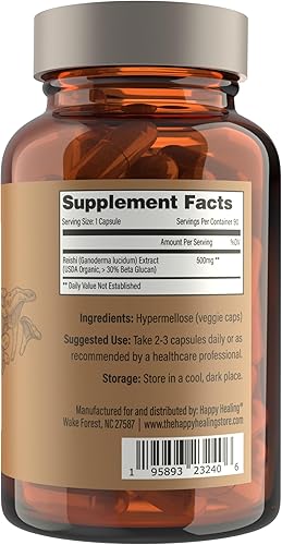 Miniatura 2 de Cápsulas de extracto puro de Reishi - 90 unidades