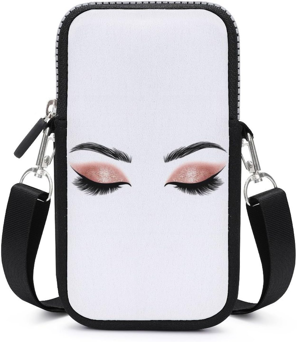 Urban Unisex Mobile Phone Bag Adjustable Strap Spacious Interior For Daily