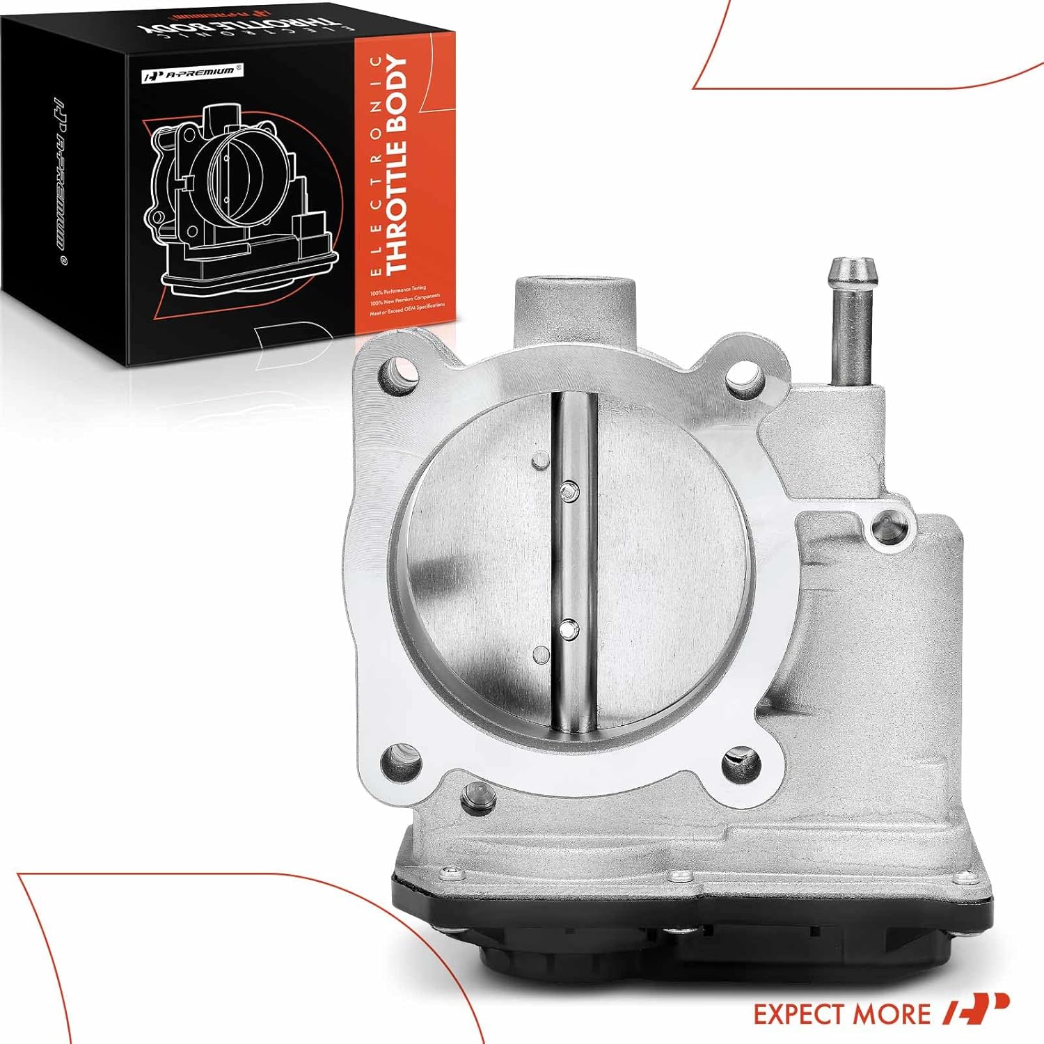 A-Premium Electronic Throttle Body Assembly with TPS Sensor Compatible with Infiniti M56 2011-2013, QX70 2014, Q70 2014-2019, Q70L 2015-2019, FX50 2009-2013, 5.0L 5.6L