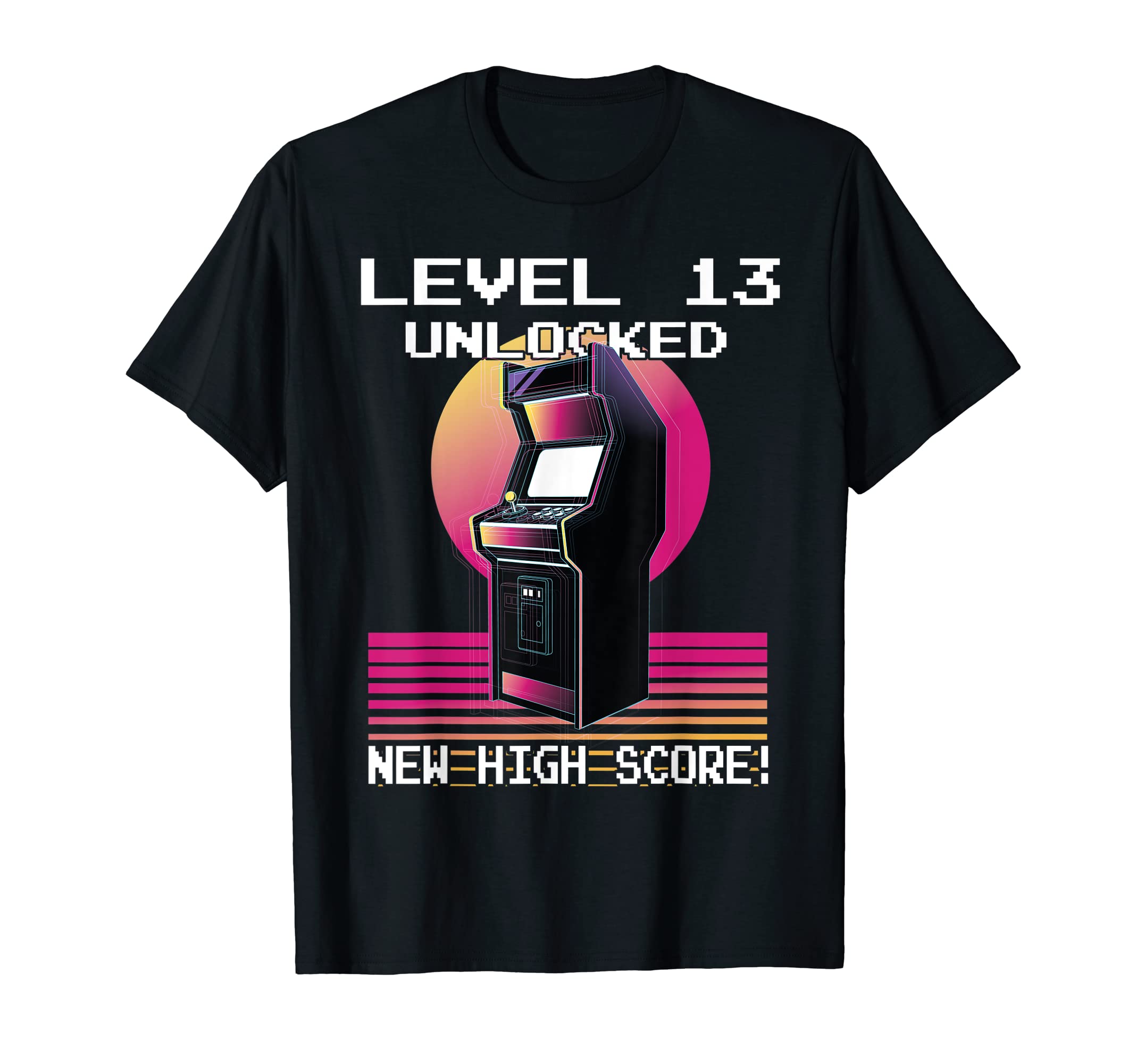Amazon.com: Level 13 unlocked, retro vintage gamer 13th