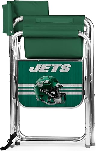 Miniatura 200 de PICNIC TIME NFL Unisex-Adult NFL Sports Chair with Side Table, Beach Chair, Camp Chair for Adults Negro