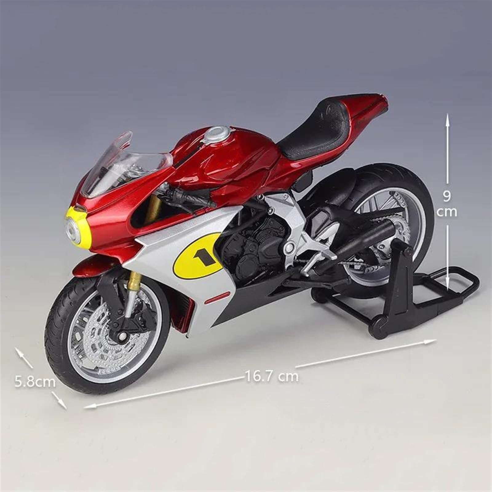 Modello Modello Di Moto Giocattolo Collezione Auto 1/12 Per MV Agusta Superveloce Ago 2022(No box)