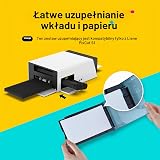 Liene Papier fotograficzny i kartridże – 2 wkłady i 72 arkusze 10 x 15 cm, termosublimacyjny, wodoodporny i utleniający, kompatybilny z Liene PixCut S1
