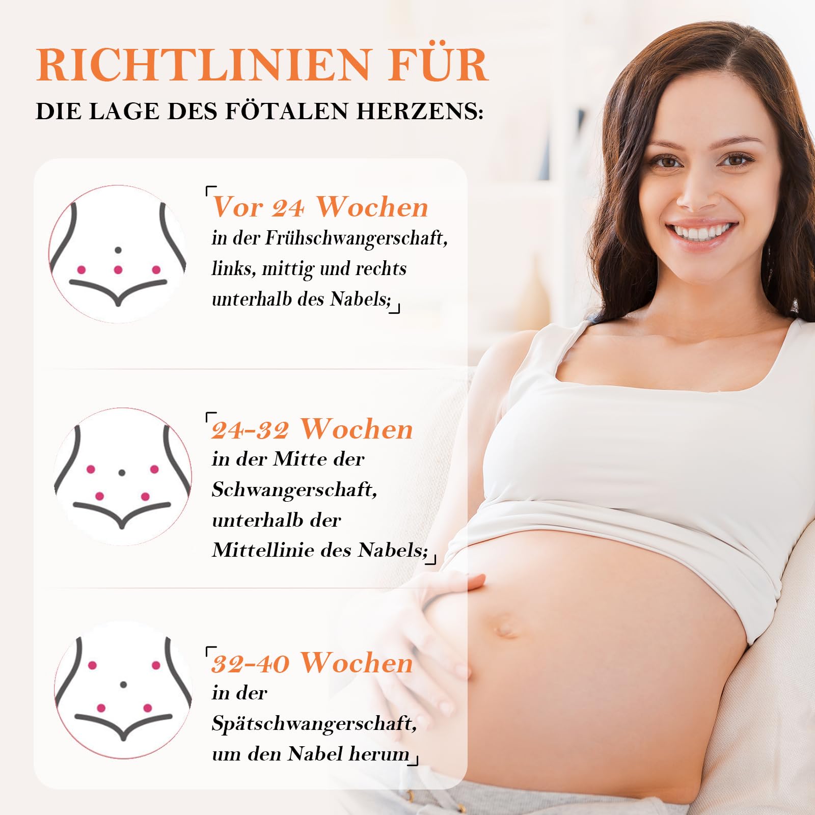 Sentimentales Geschenk für zukünftige Mama, originelles künstlerisches Andenken für und Schwangerschaft (Modell #U9) (Rosa Uni) | Original Designer-Illustration