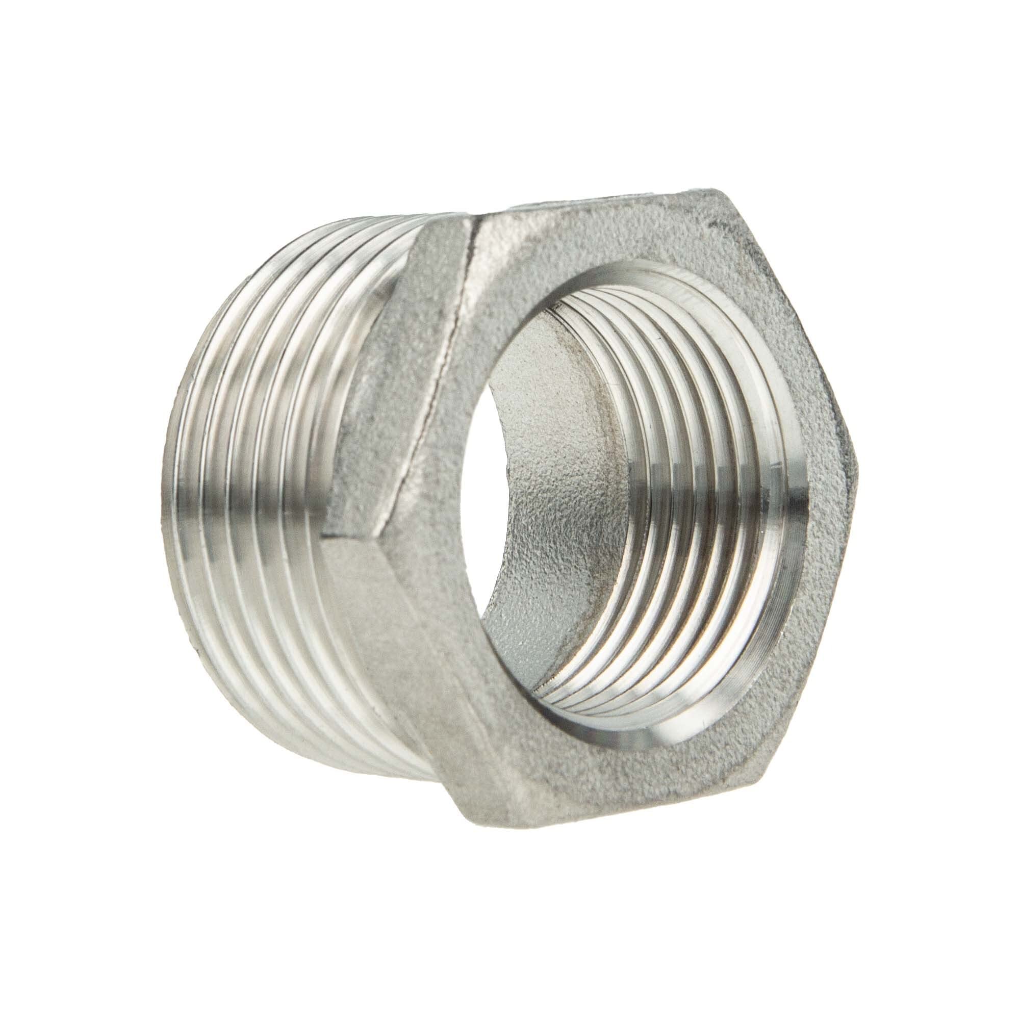 tecuro Reducer Stainless Steel V4A (AISI 316), AG x IG 2 x 3/4