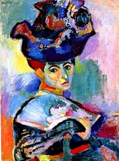 Home Comforts Henri Matisse - Woman With Hat 1905 - Canvas Print - Vintage Art Reproduction, Wall Décor (20x30 inches) - Comes Stretched on the Canvas Bars