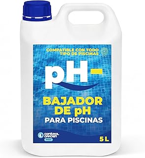 CONTROL GARDEN Bajador PH Piscinas 5 L | Reductor pH- Piscina Interior y Exterior | Minorador Líquido - Súper Concentrado | Pool Regulador de Poliester, Liner y Electrólisis Salina | Mejora tu Baño