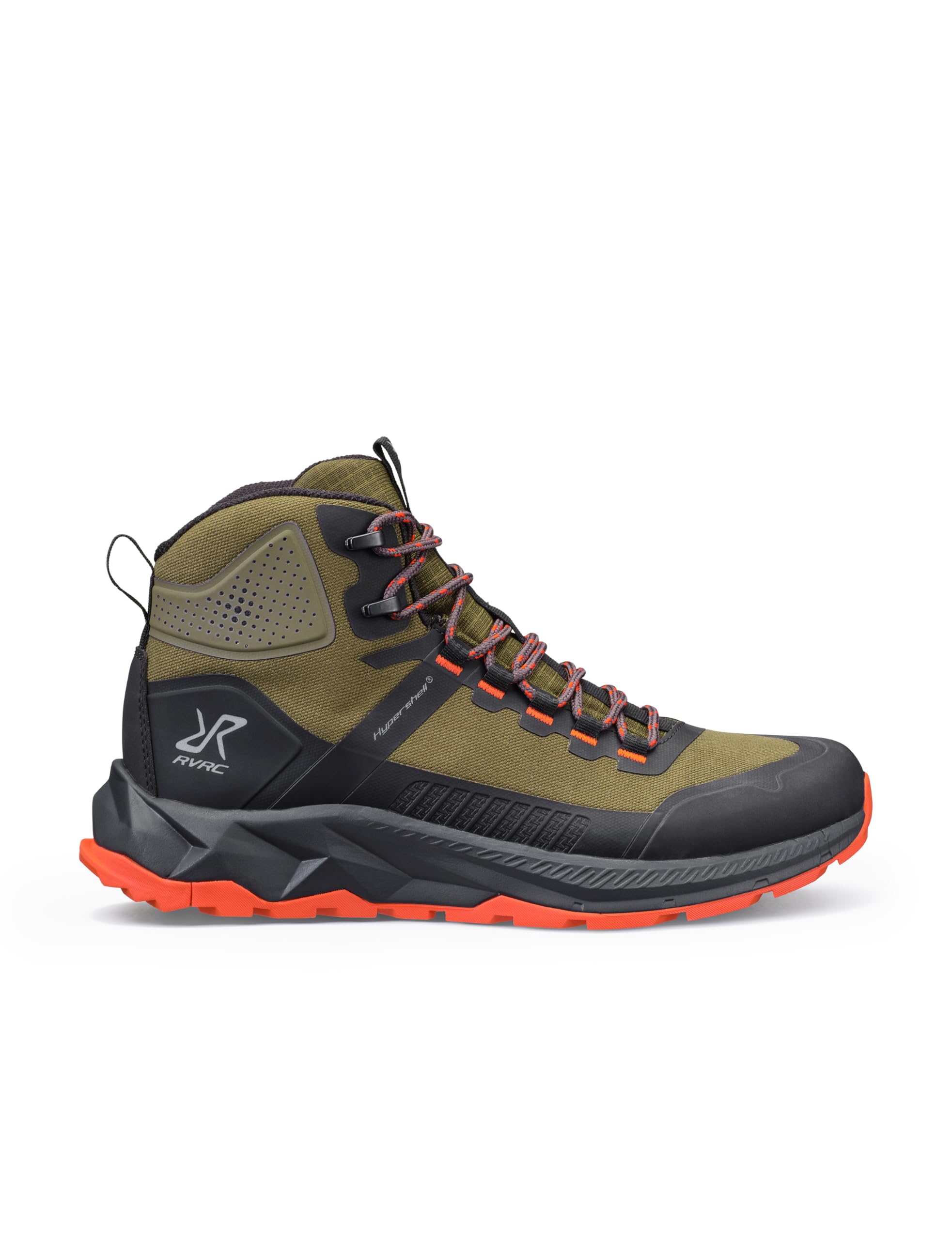 RevolutionRace Męska Phantom Trail Mid Waterproof Hiking Boots, Wodoodporne buty Turystyczne do Wszystkich Aktywności na świeżym Powietrzu