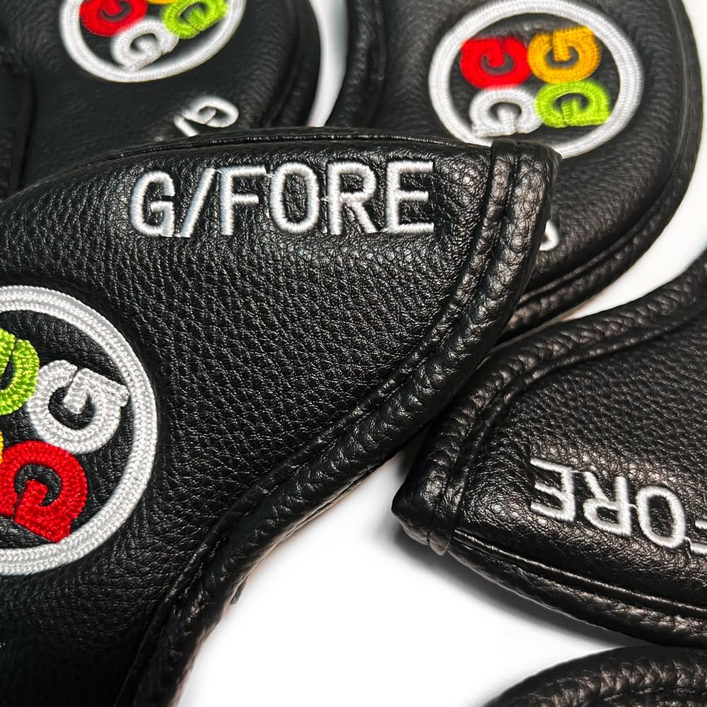 Amazon.co.jp: ジーフォア ゴルフ アイアンカバーセット セットカバー  